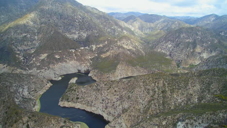 Material-De-Archivo-Arial-Sur-De-California-Angeles-Bosque-Nacional-Montañas