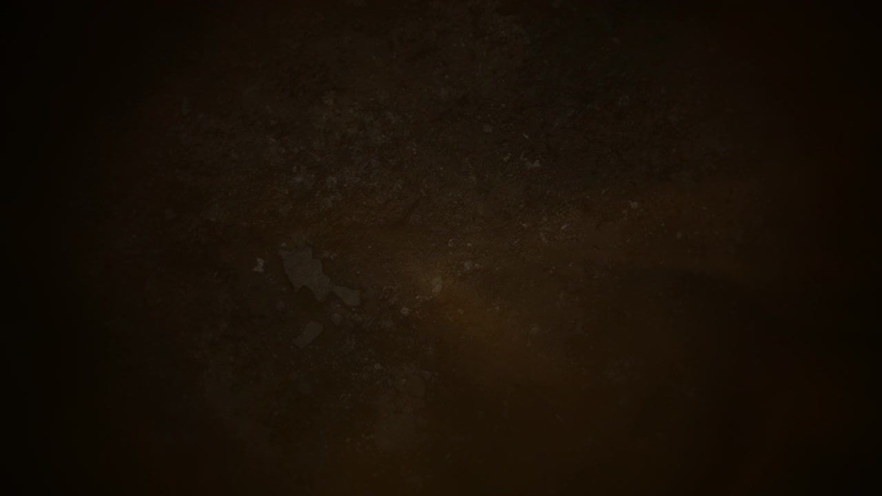 Motion and fly particles on cinematic background with grunge texture 3 ...