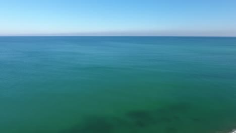 Seaside-landscape,-aerial-video