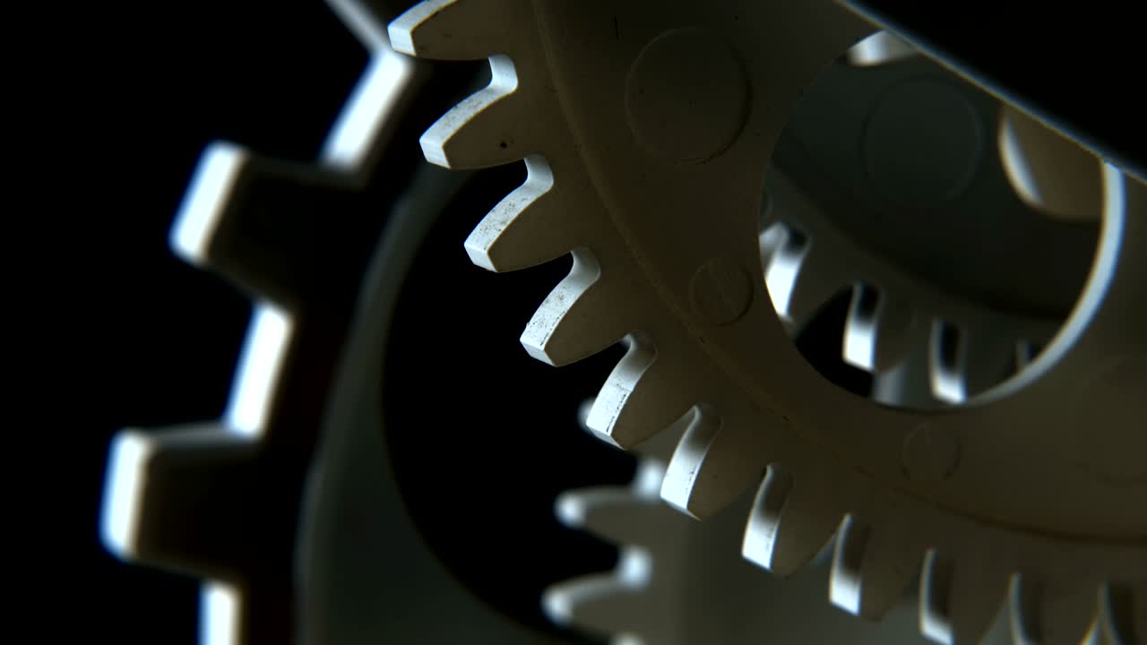 engranajes mecánicos de reloj