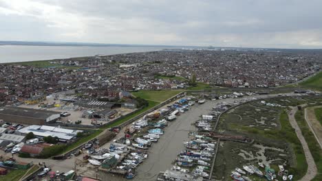 canvey island oyster creek y ciudad