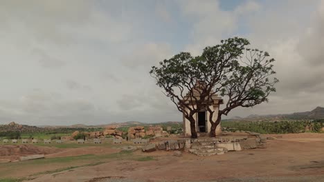 hanuman temple at the hemakuta hill top