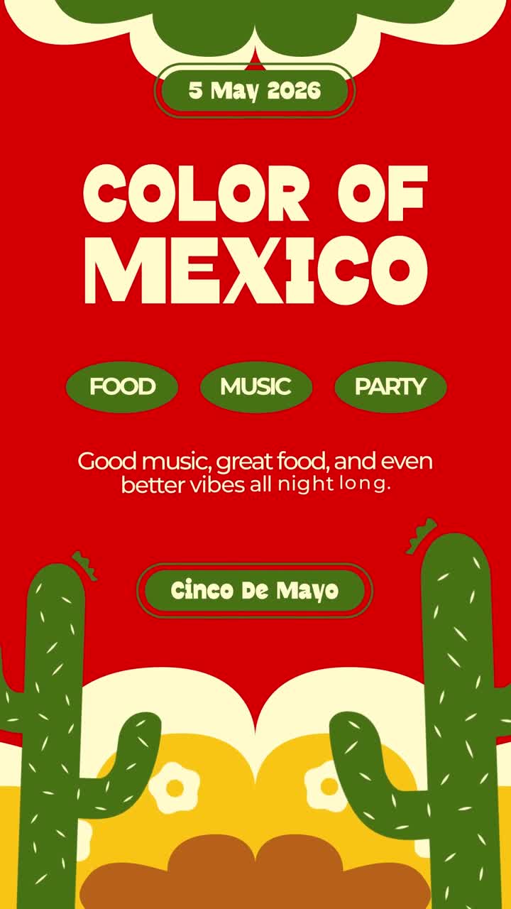 Mexicansk Fiesta Hilsen-story After Effect