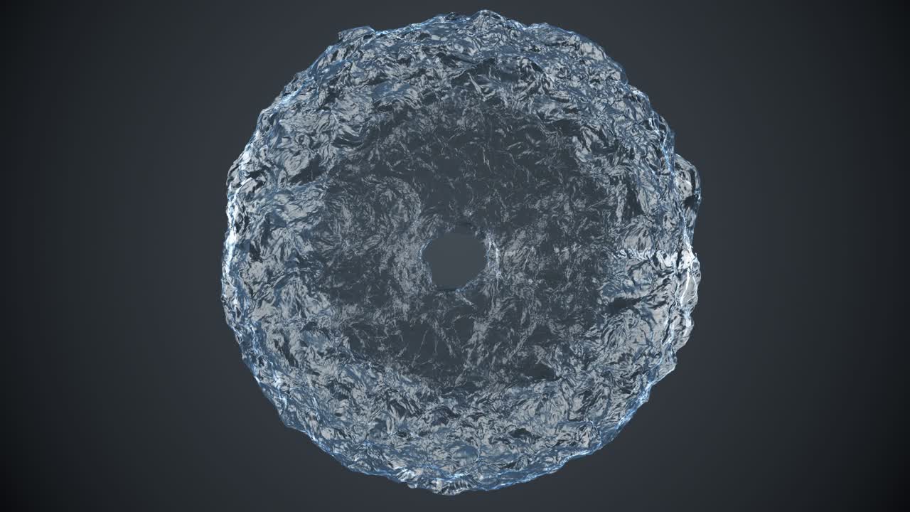 액체 소용돌이 액체 파동 루프 애니메이션