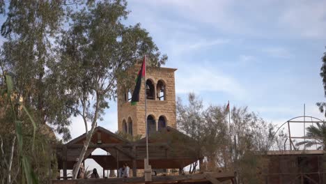 Torre-En-El-País-Nación-De-Jordania