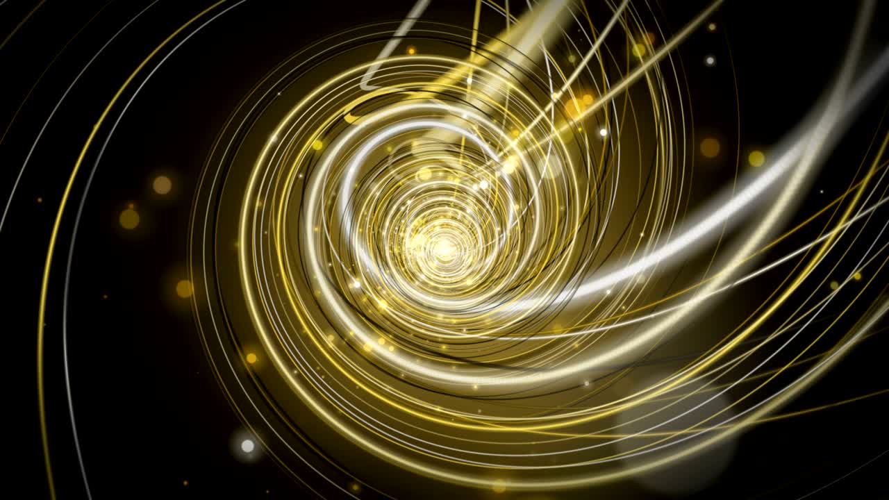 스로모션에서 줄무 물체와 박이는 입자, 4096x2304 루프 4k