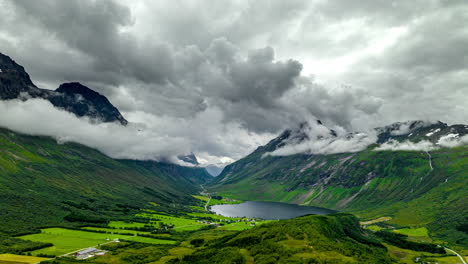 Spectacular-hyperlapse-of-clouds-above-high-mountains