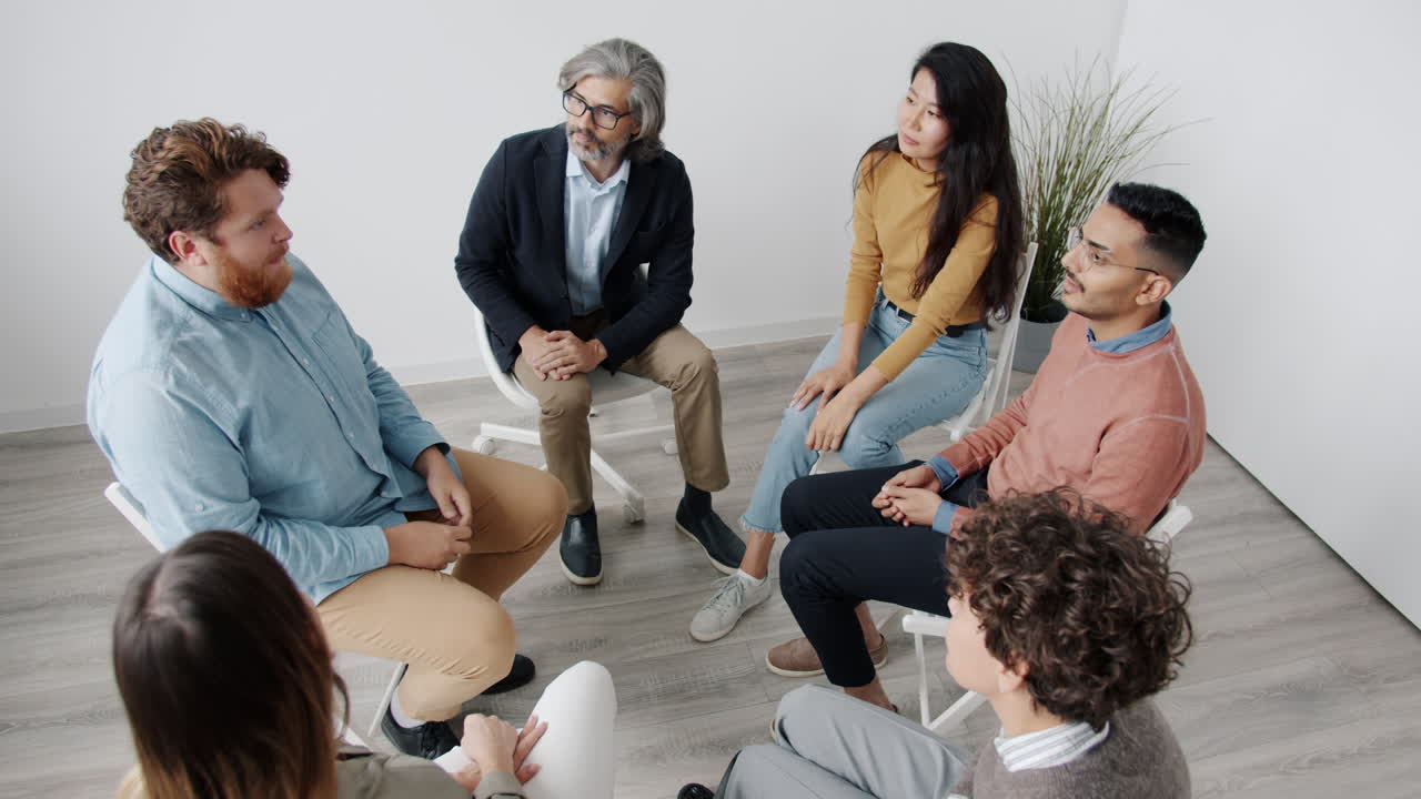 reunión del grupo de apoyo