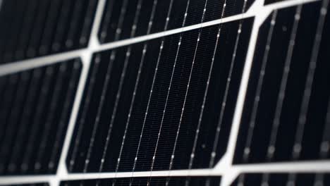 Low-renewable-energy-with-solar-panels,-closeup-on-technology-background