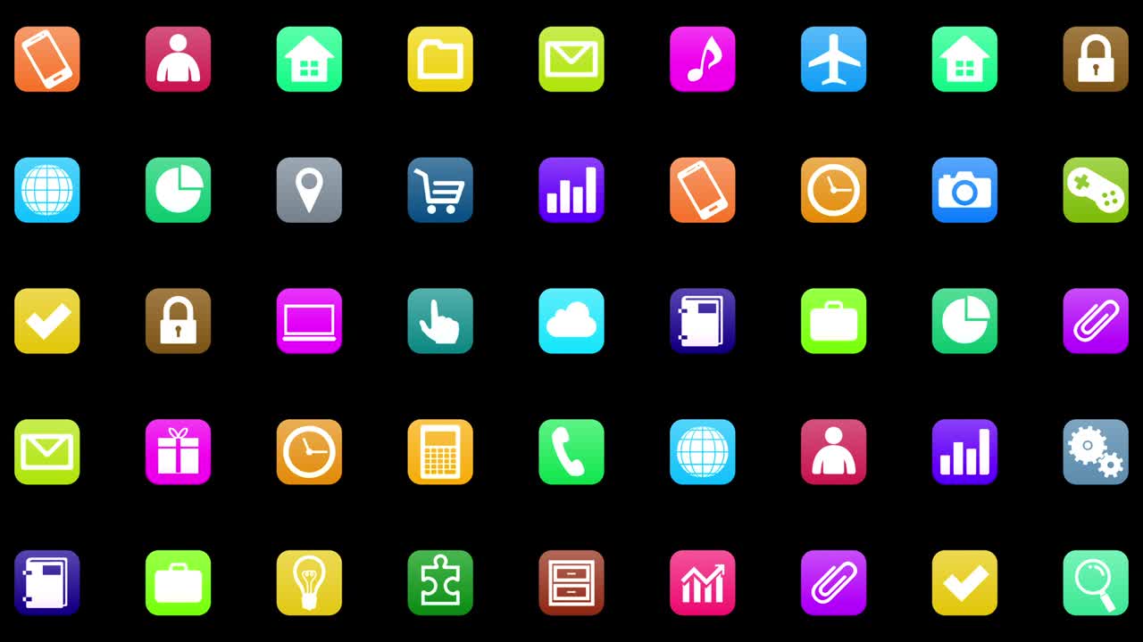 icono de tecnología símbolo de red dispositivos digitales en el fondo de internet