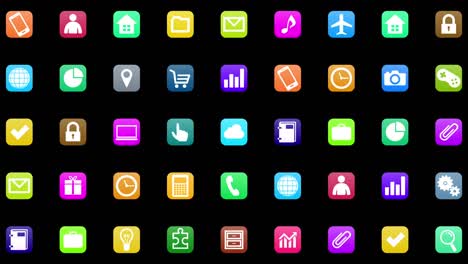 technology icon network symbol digital devices on the internet background
