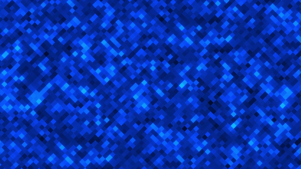 Animazione di Sfondo Astratto Blu Pixelato