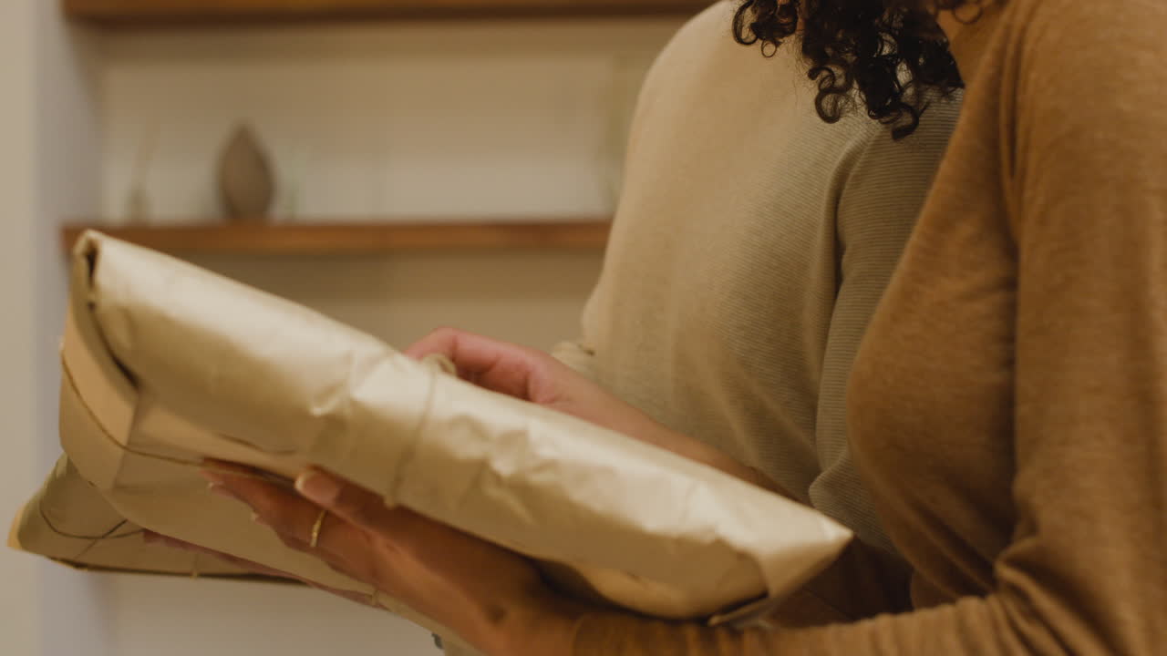 People celebrating Christmas