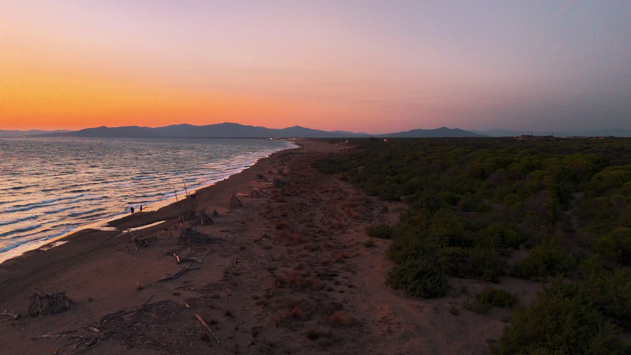 Parco Nazionale della Maremma in Toscana, Italia.
