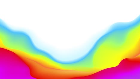 bucle de líneas abstractas y coloridas