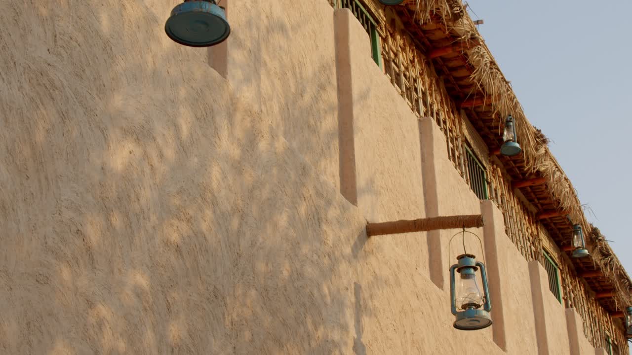 Old Dubai Historical Al Fahidi neighbourhood, Al Bastakiya. Heritage district in United Arab Emirates (UAE)