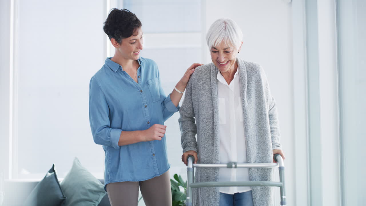 It's my turn to teach her how to walk