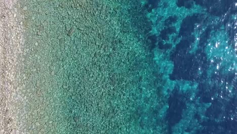 drone, vistas aéreas de mykonos grecia