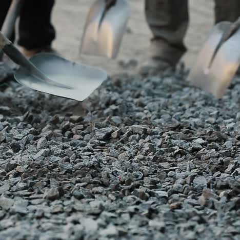 trabajadores de reparación de carreteras
