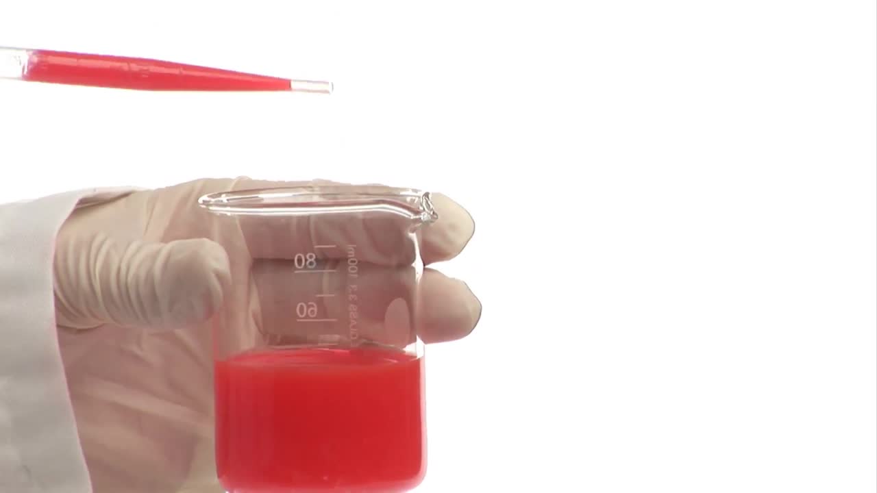 화학물질을 검사하는