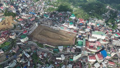 Terreno-Local-De-Kohima-En-Una-Vista-Aérea