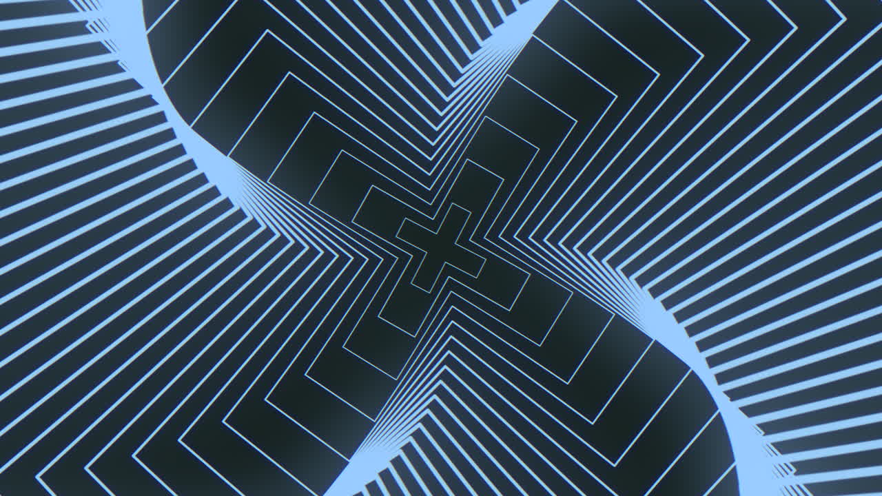 Dynamic blue and white stripes with diagonal dot line