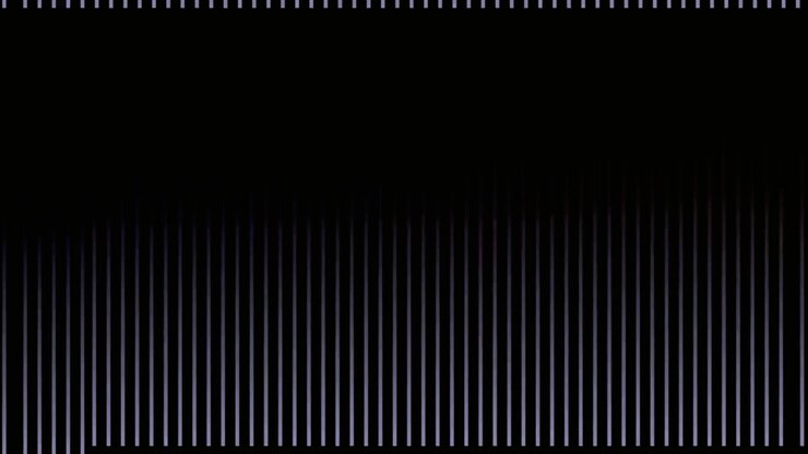Abstrakt digital glitch-effekt med lodrette linjer
