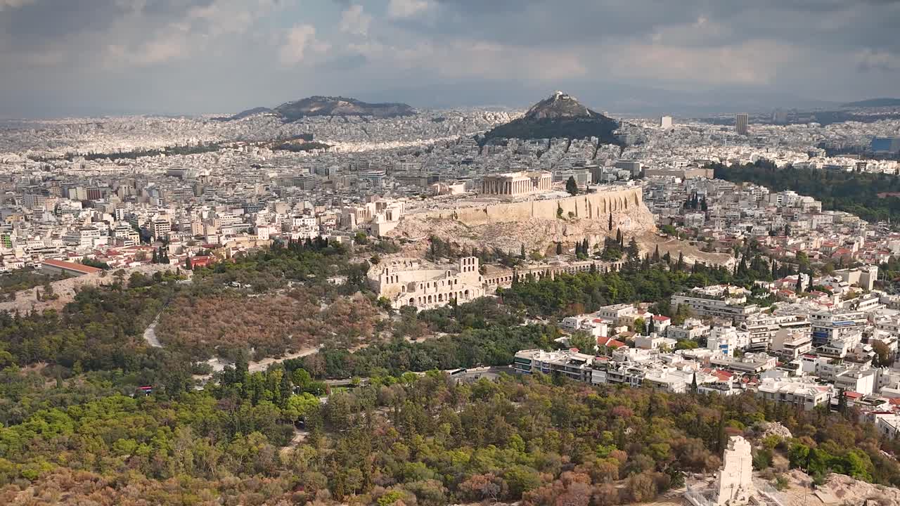 The Parthenon, a UNESCO World Heritage site on the Acropolis in Athens, is a major tourist destination and a symbol of ancient Greek civilization.