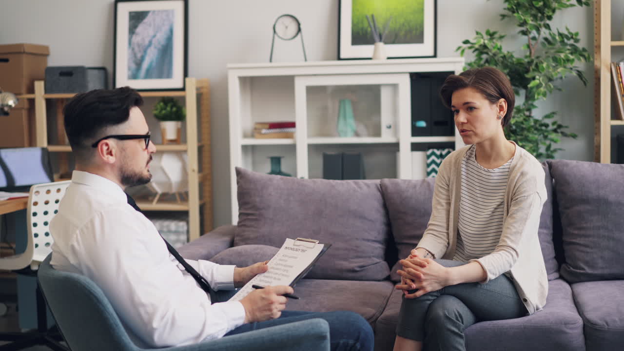 Psykologmøde med patient