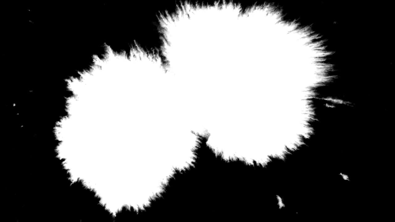 추상적인 페인트 브러쉬 스트로크 모양, 색 잉크 스플래팅, 크로마 키, 녹색 스크린, 잉크 스프래터 스플래치 효과