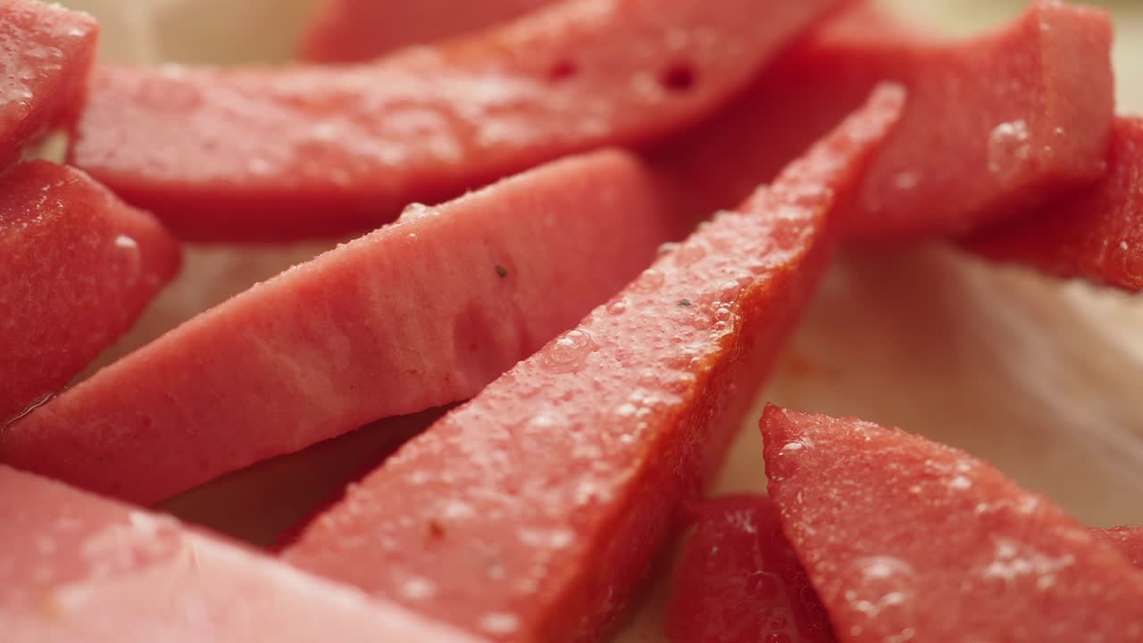 Fried Sausage Slices