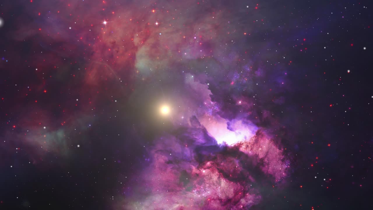 Clouds and gas in space, Universe galaxy