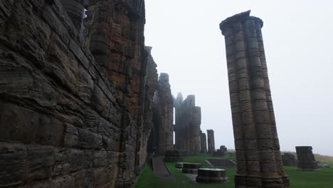 Whitby-Abby-now-derelict-and-formally-a-Benedictine-abbey-and-is-situated-overlooking-the-sea-on-the-East-coast-of-England