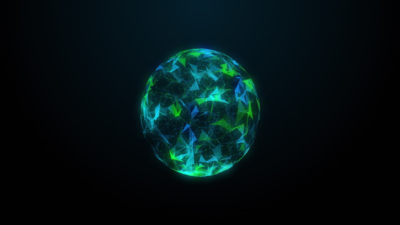 animación de la estructura detallada del plexo 4k