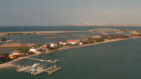 volando sobre la isla de mussulo, angola, áfrica 22