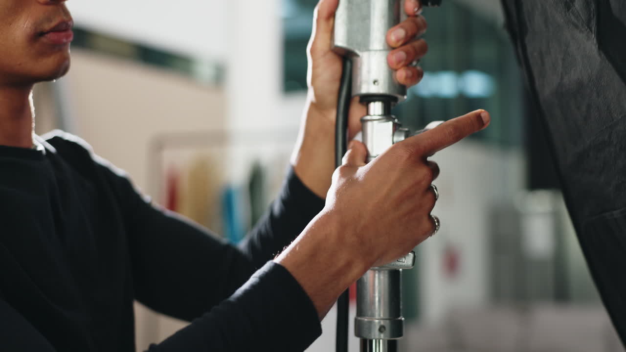 establecimiento de luces de estudio