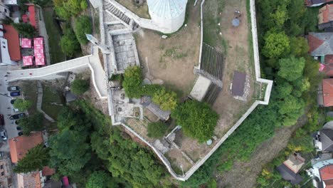 vista aérea del castillo