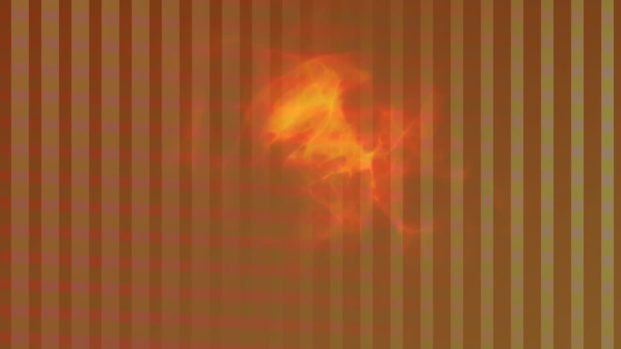 animación de cuadrados rojos sobre el rastro de humo sobre fondo negro