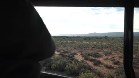 revelan a una mujer montando una caravana en un safari
