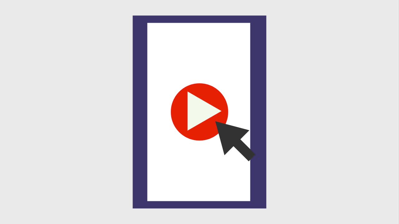 riproduzione di icone video