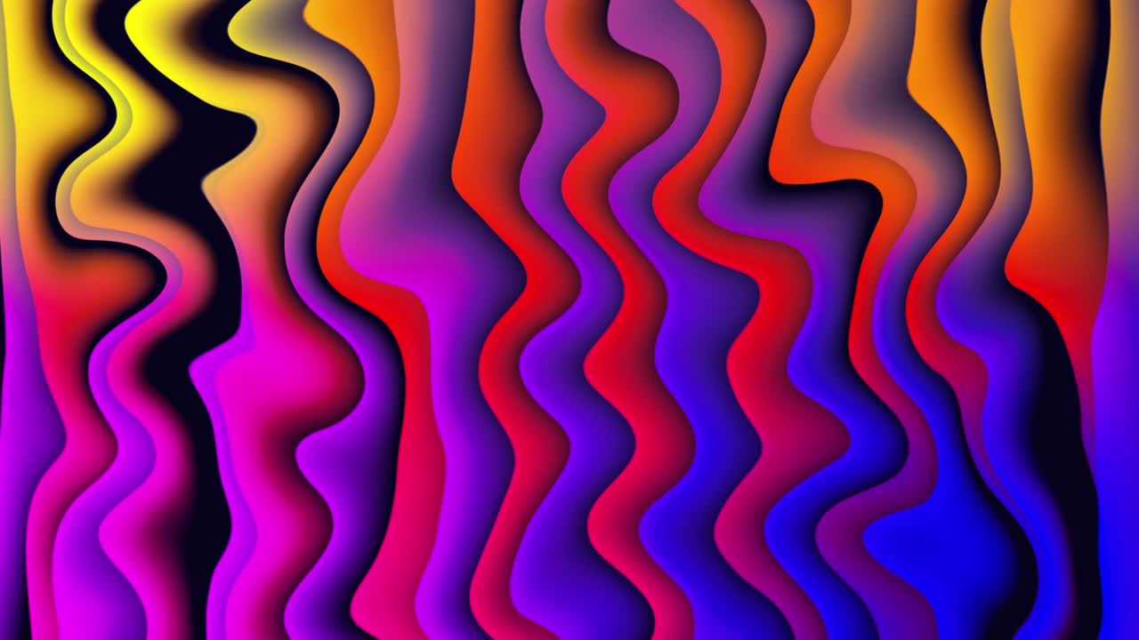 abstracto colorido gradiente corte de papel diseño de animación de fondo.mp4