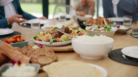 family dinner feast