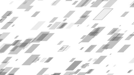 animación de video abstracta geométrica de tecnología gris