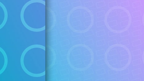 fondo de círculos azules y violetas
