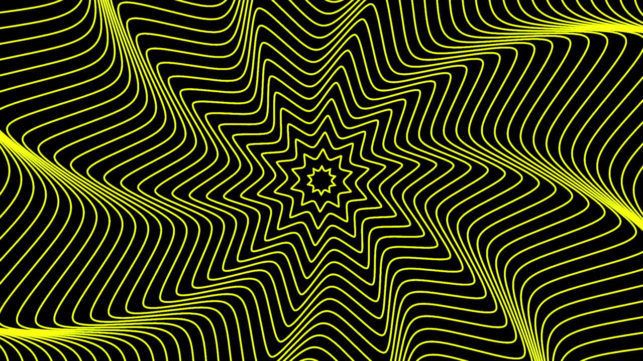 Op Art Star Pattern