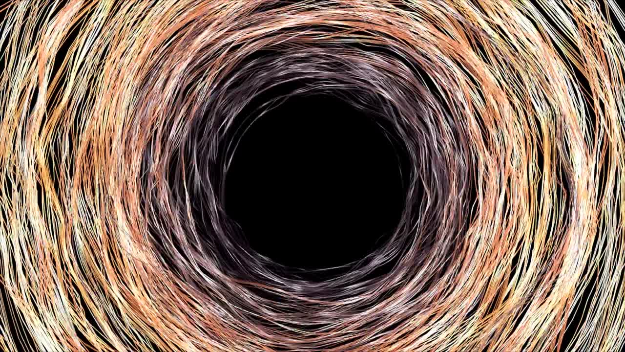 rutas de luz abstractas.