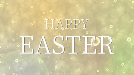 happy easter event text animation motion graphics