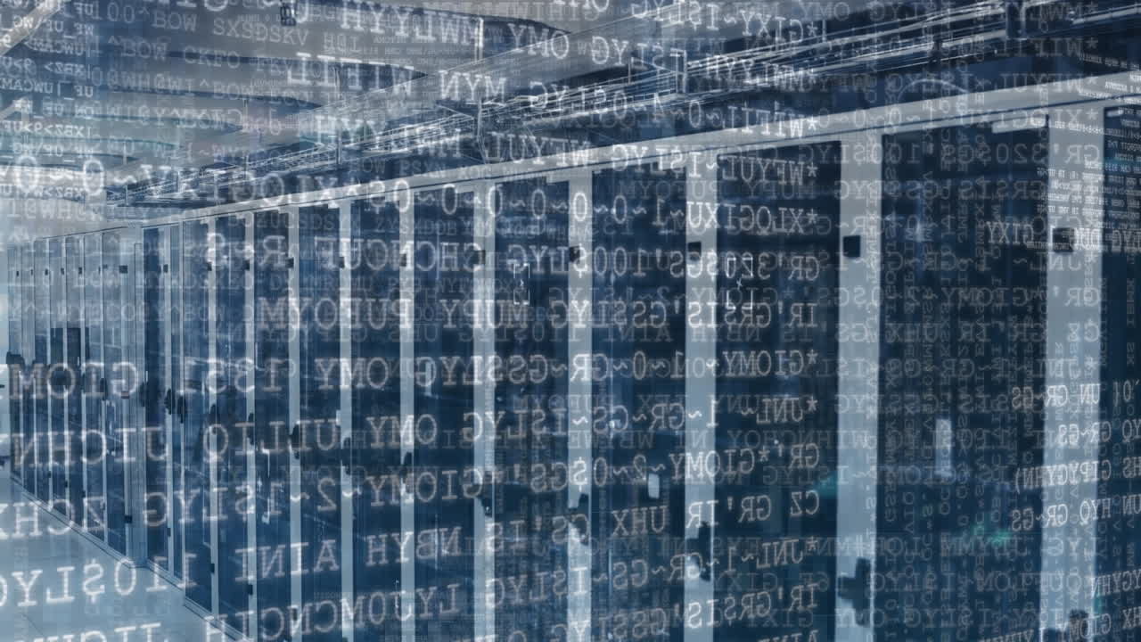 Data processing against server room