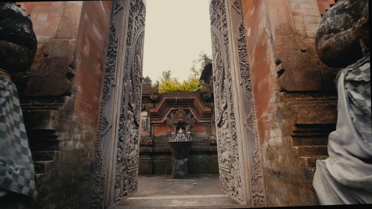 Ancient Balinese Temple Gate