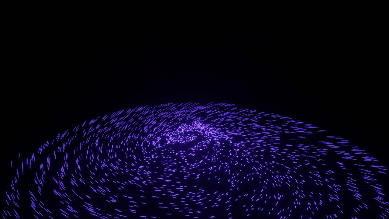 Abstract Spiral Light Trails